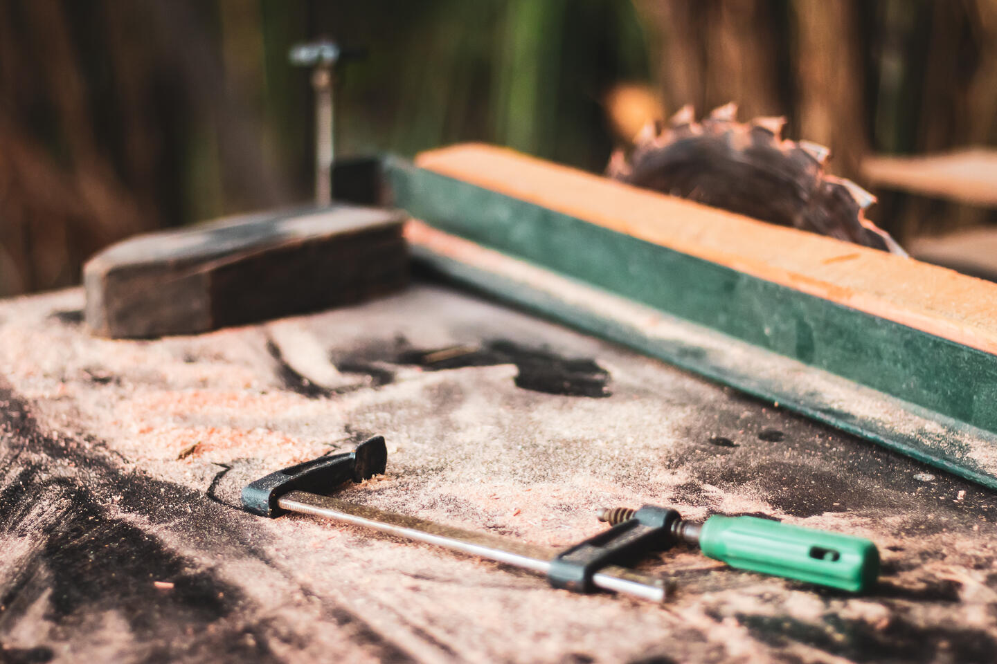 Work bench, Beccar, Argentina.